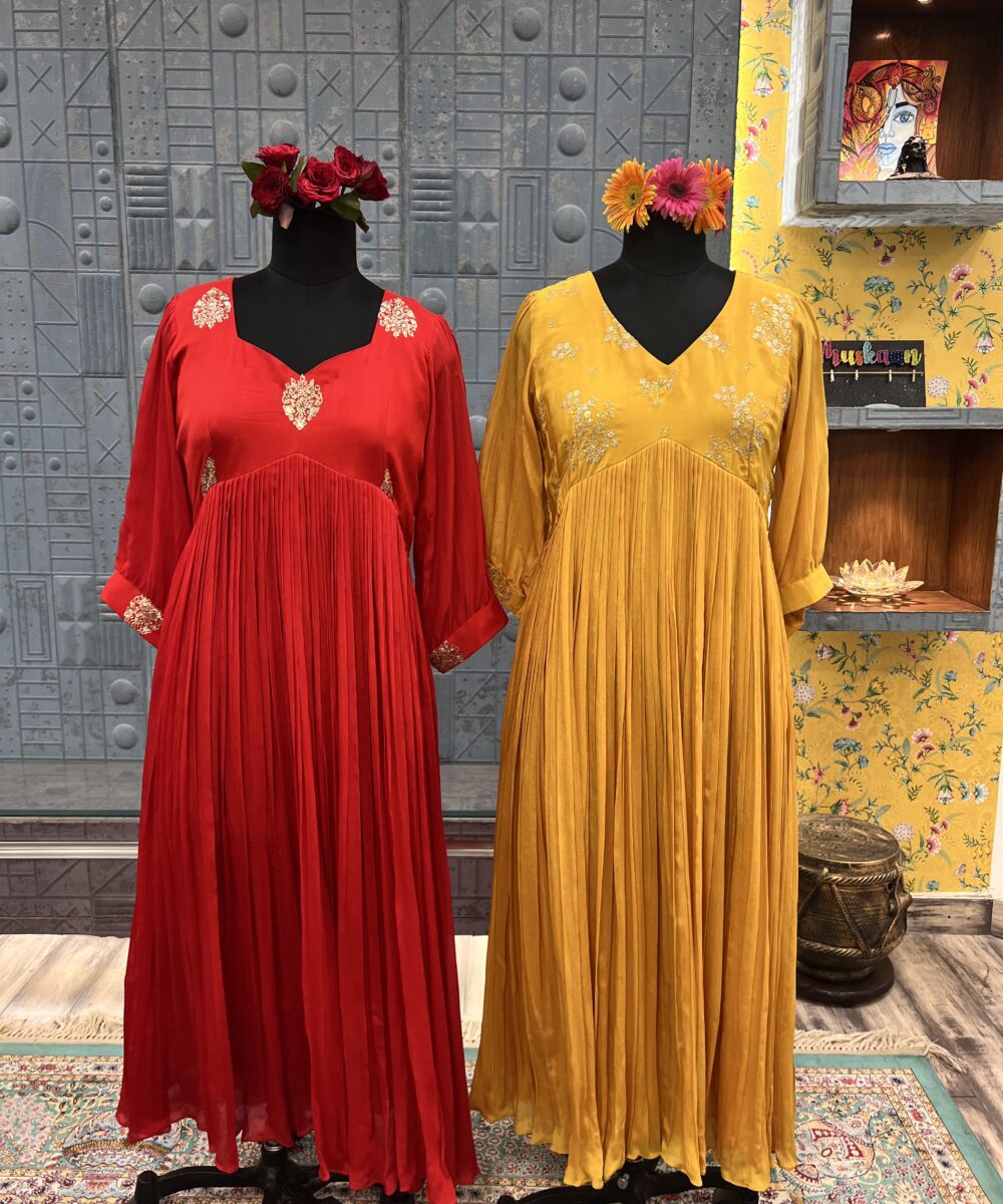 Indian Traditional Red Yellow