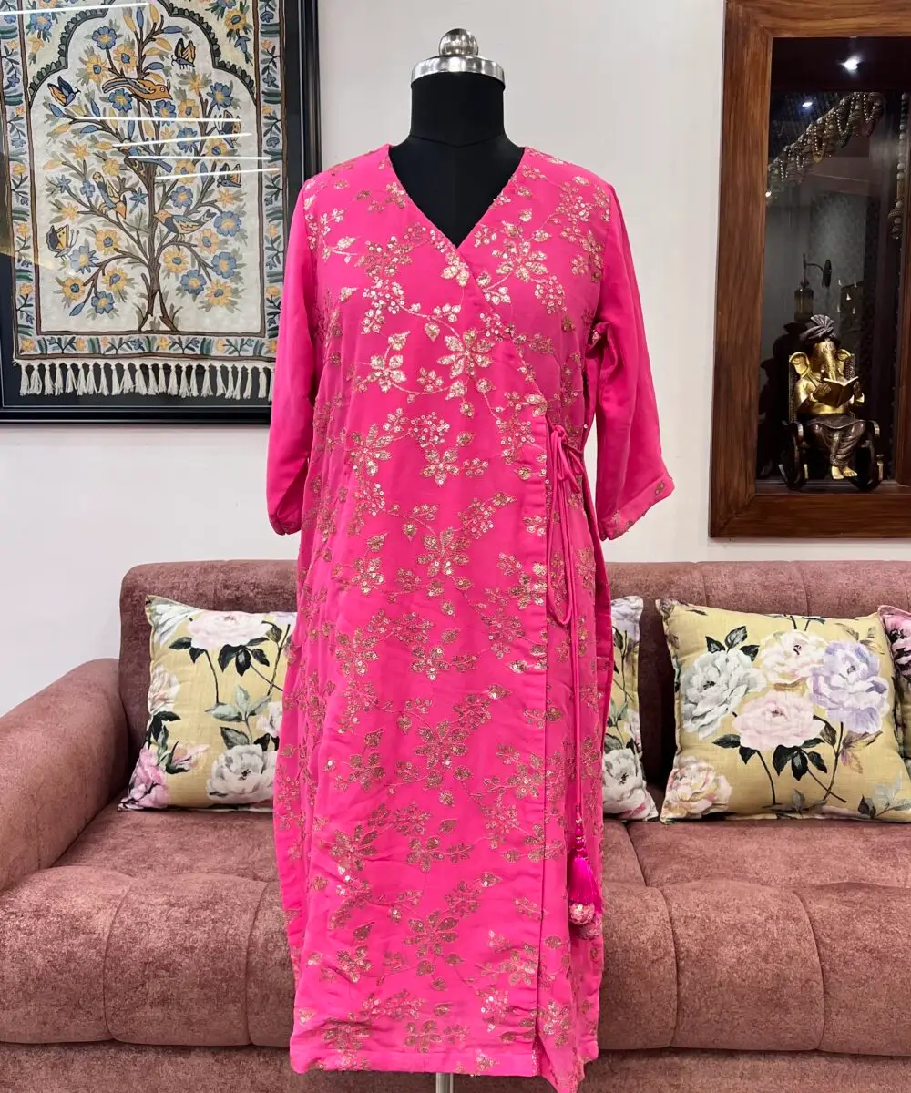 Pink Kurta set - Image 5