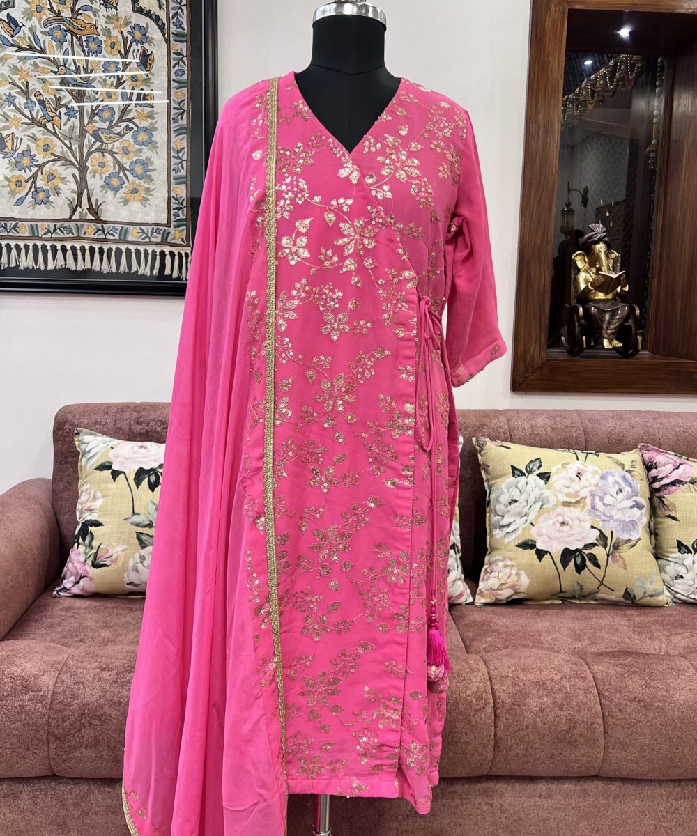 Pink Kurta set