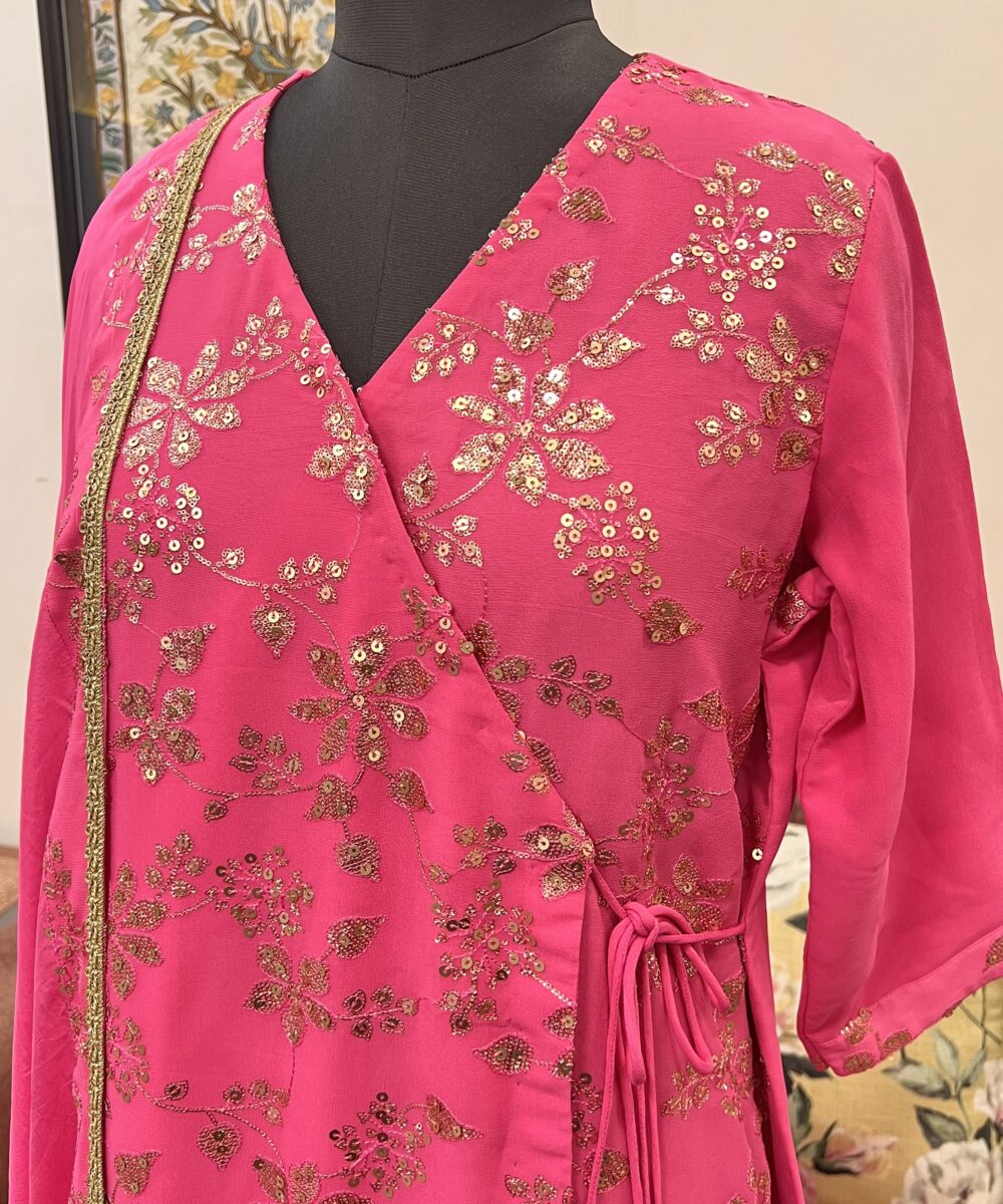 Pink Kurta set - Image 3