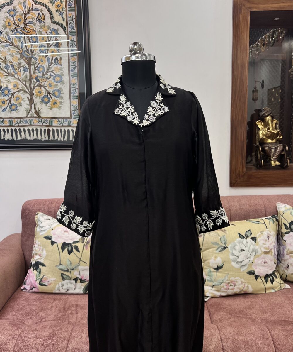 Black Kurta -Pant Set