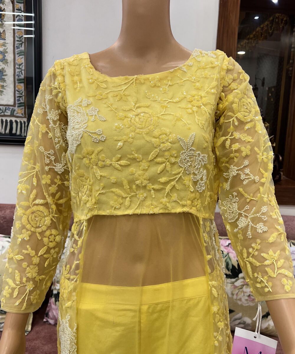 Yellow Indo-Western - Image 3