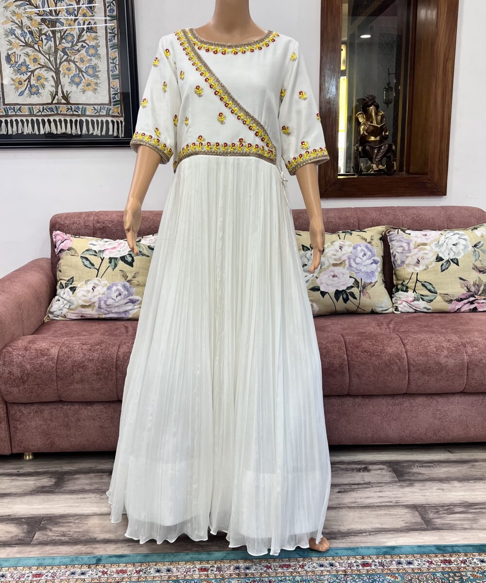 White Traditional Dress