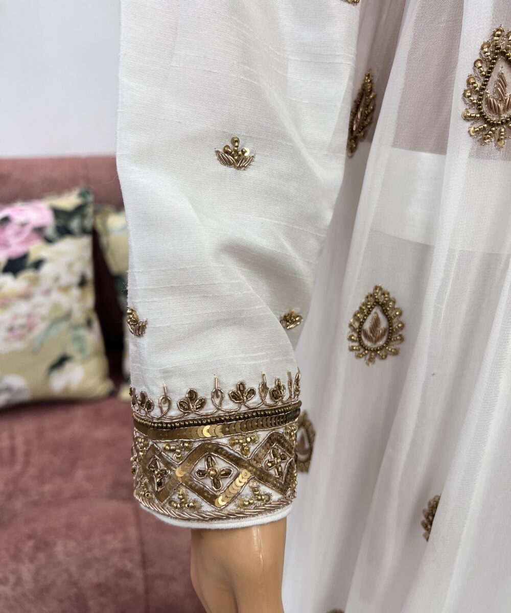 White Ethnic Wear - Image 4